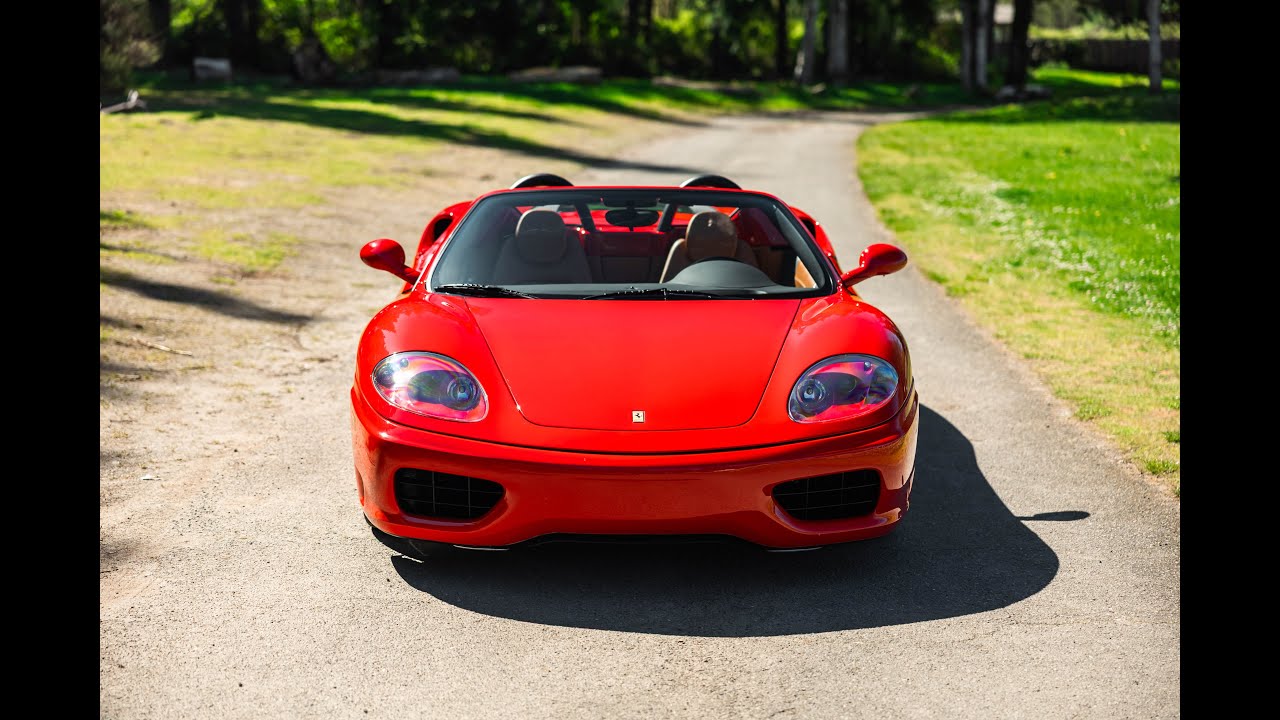 2004 Ferrari 360 Spider - Cold Start and Driving