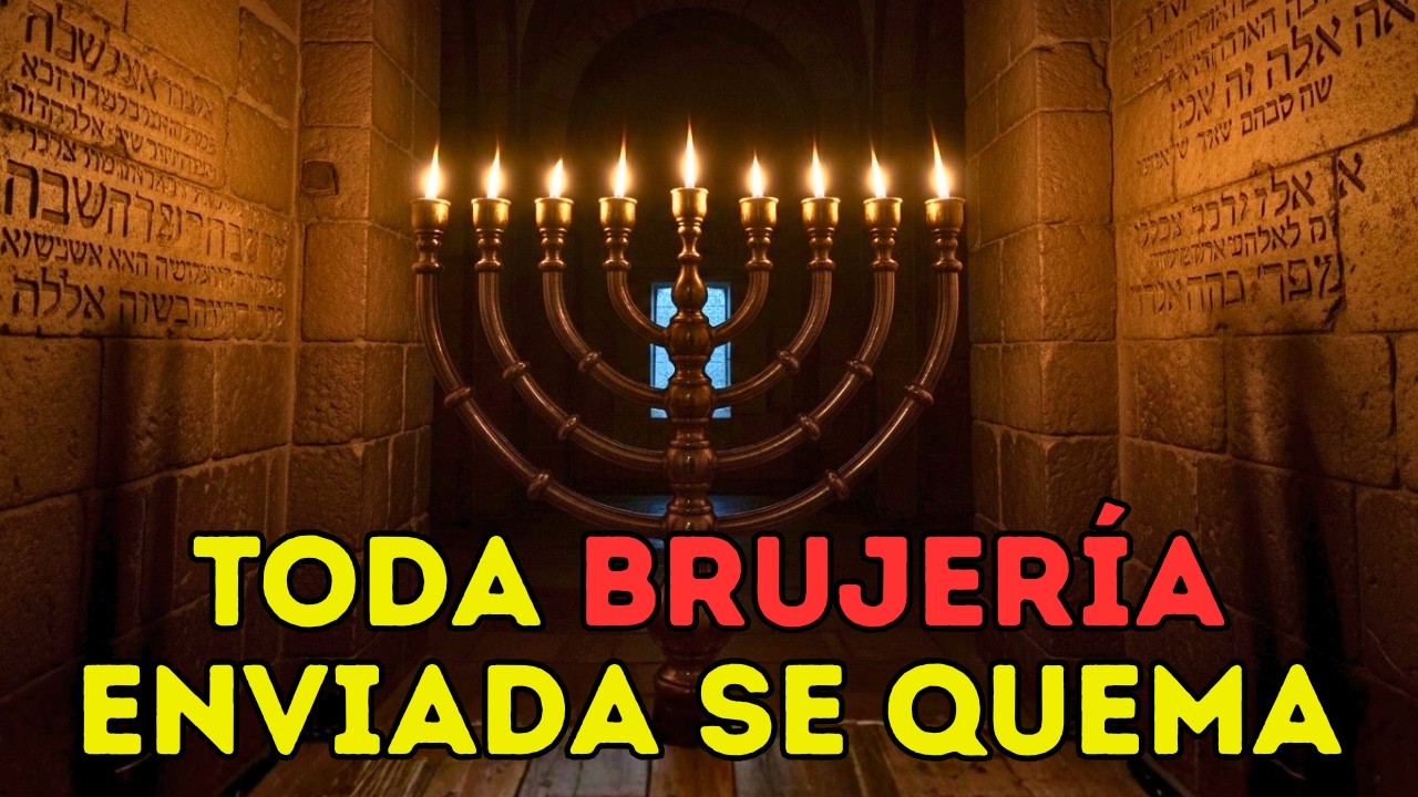 Música Hebrea Quema Toda Brujería que Te Enviaron en 3 Minutos