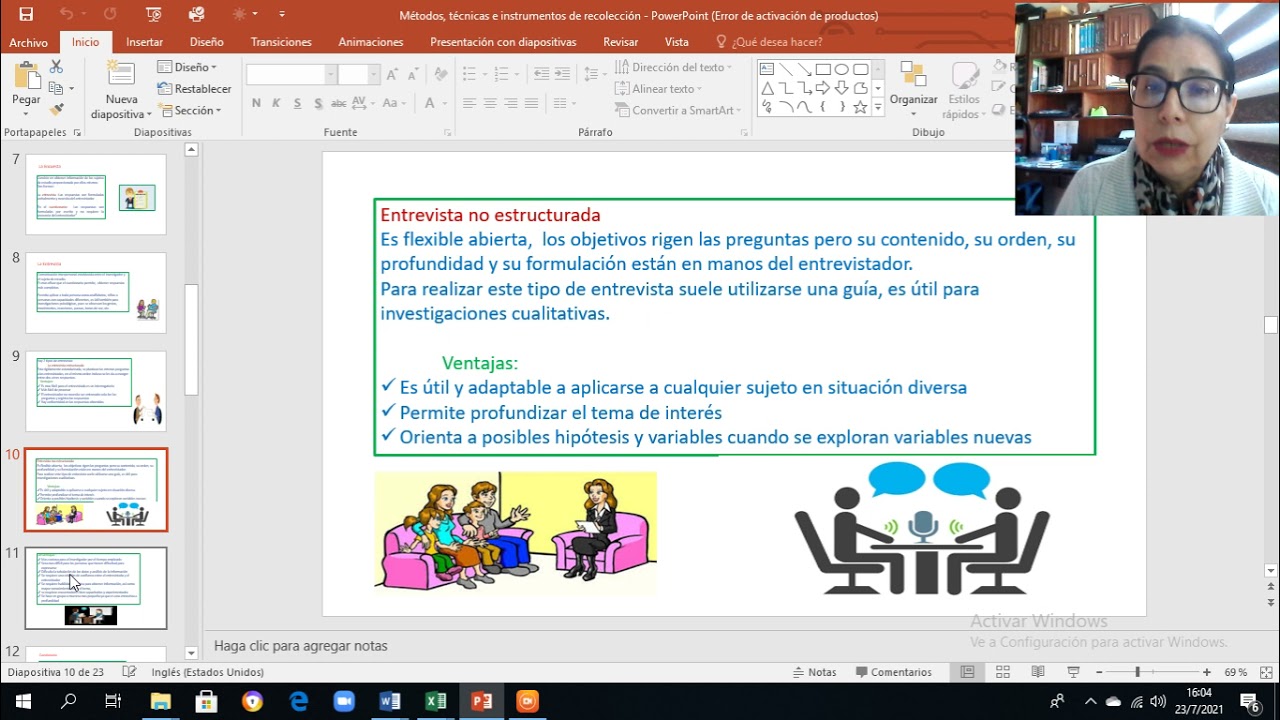 Métodos, técnicas e instrumentos de investigación