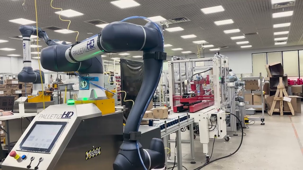 Doosan Collaborative Robot Palletizer | PalletizHD | Cobot | ONExia Inc