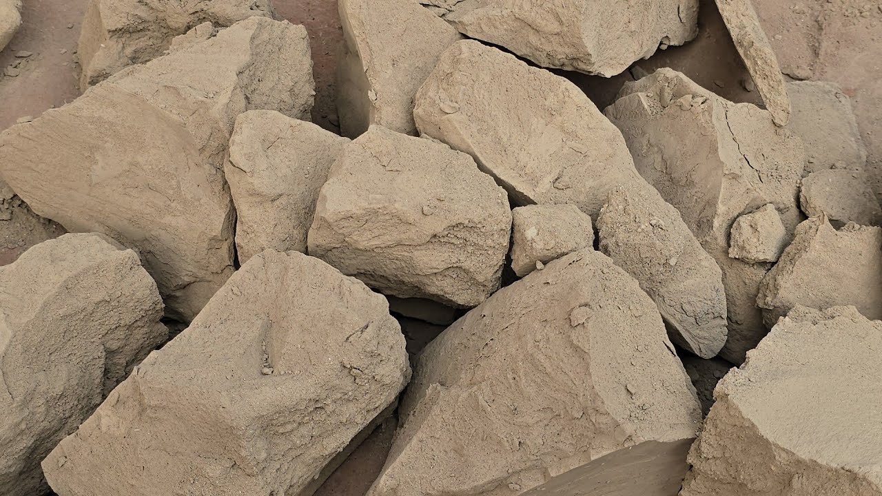 ASMR: Chunks Series Part 16 Pure Mud Dirt Brown Floor Clay Pot Crumbling #clay #relaxingsounds