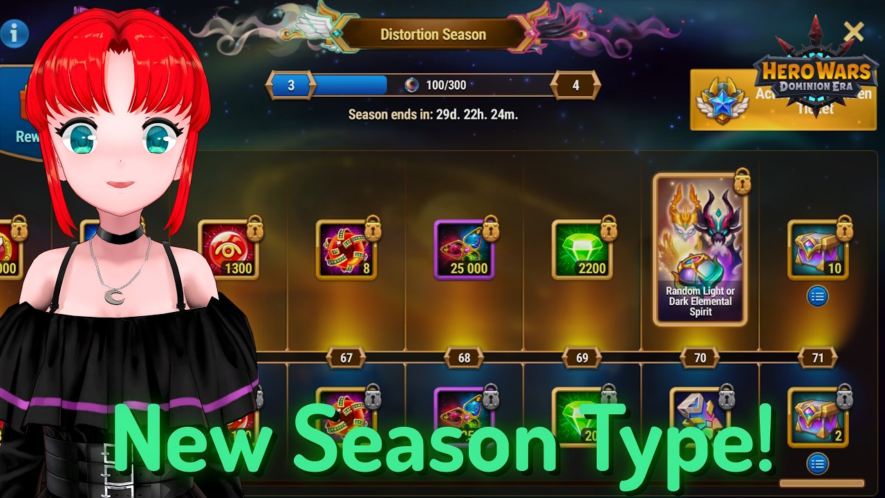 Distortion Season is Here! &mdash; Hero Wars: Dominion Era