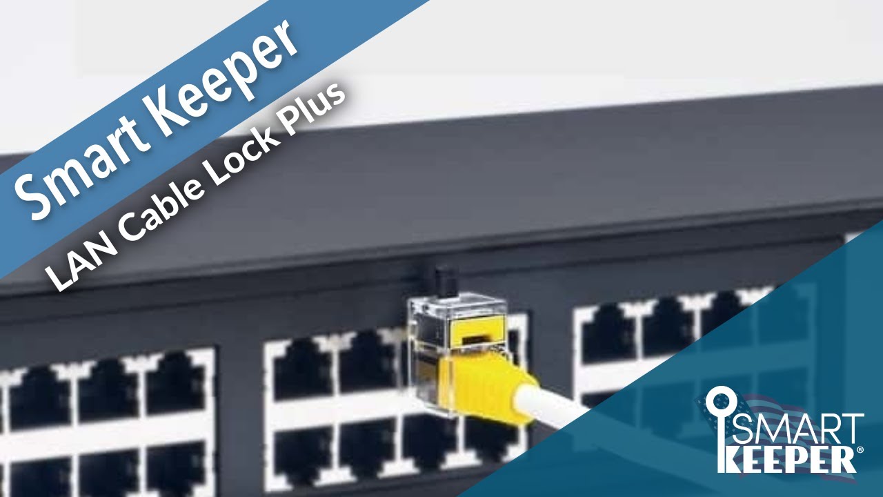Lock-down LAN Cables to Port, Stop Malicious Cable Removal, Network Attacks, Viruses, Ransomware