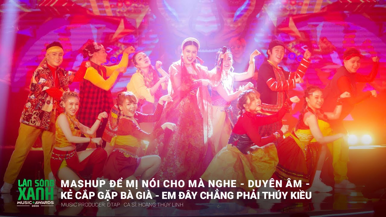 Hoàng Thùy Linh mở màn bùng nổ với Mashup Album Hoàng | Làn Sóng Xanh Music Awards 2020
