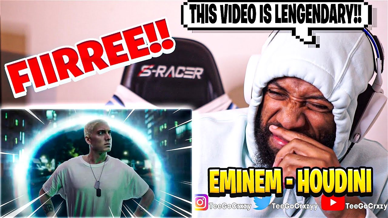WILL THE REAL SLIM SHADY PLEASE STAND UP?!! Eminem - Houdini [Official Music Video] (REACTION)