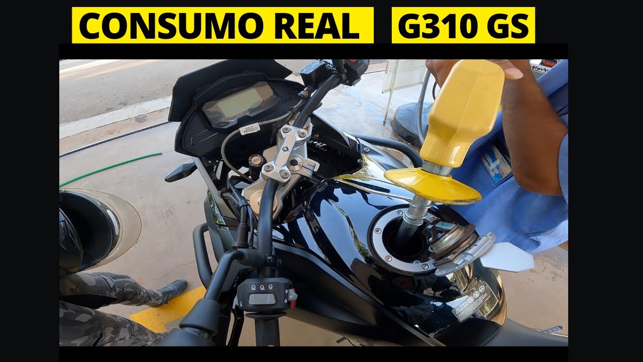 CONSUMO DA MOTO BMW G310 GS NA ESTRADA.