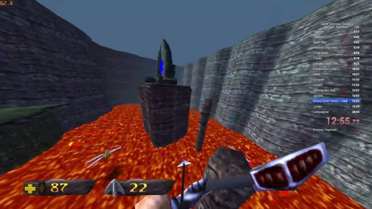 Turok: Dinosaur Hunter Any% Speedrun - 28:21.80 [Former World Record]