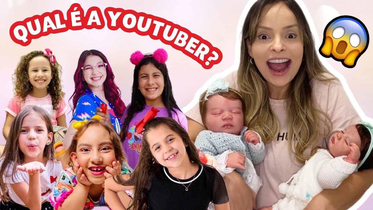 VOU ENVIAR DUAS BEB&Ecirc;S PARA YOUTUBER FAMOSAS! Voc&ecirc; adivinha quem &eacute;?! 🤔😱