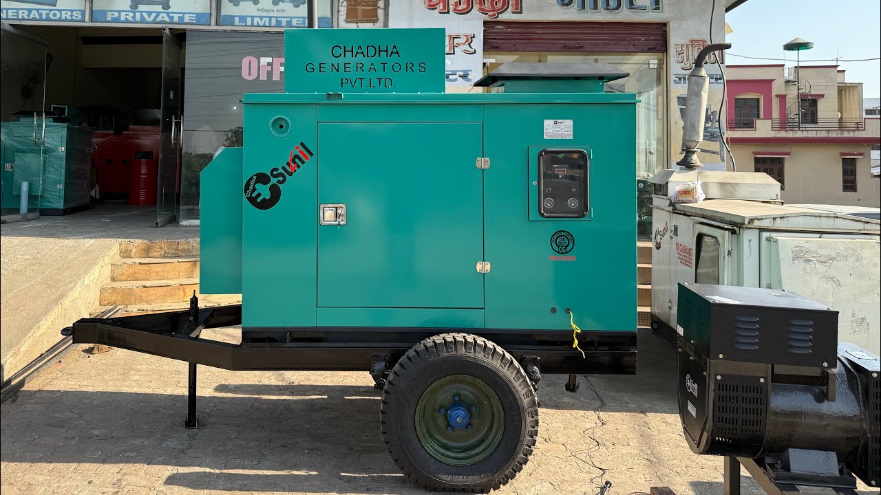 30 kva Generator Tata Diesel Engine | Silent Generator | Dg Set | Chadha Generators Pvt Ltd