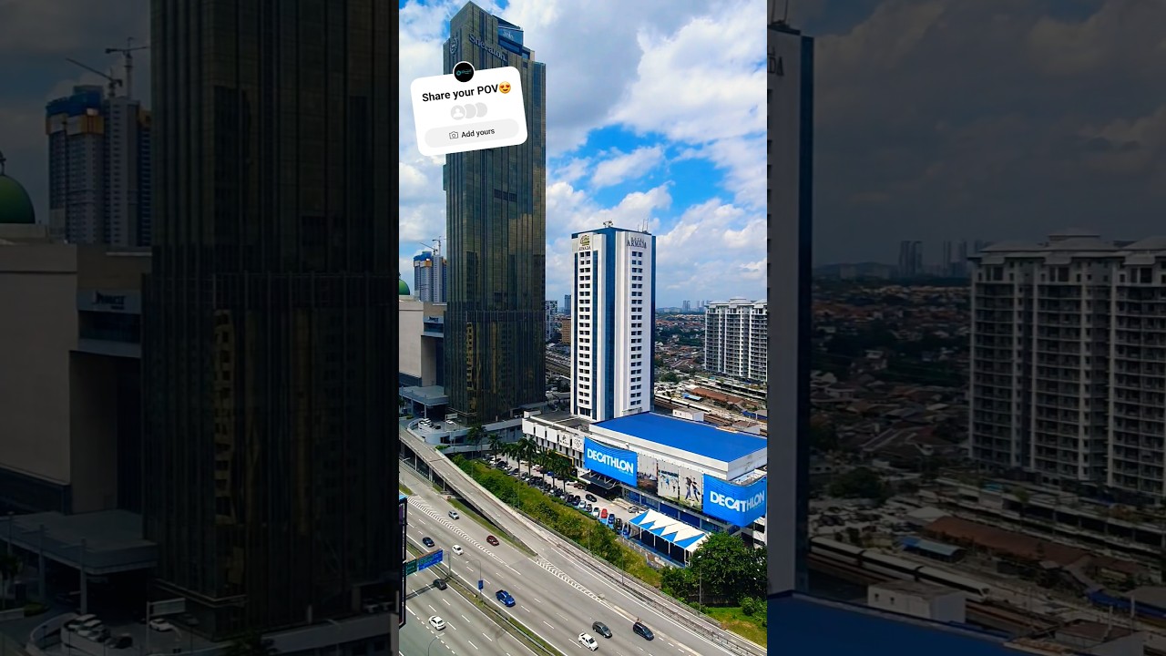 😍I love malaysian sky 💙 #malaysia #asia #trump #travel #clouds