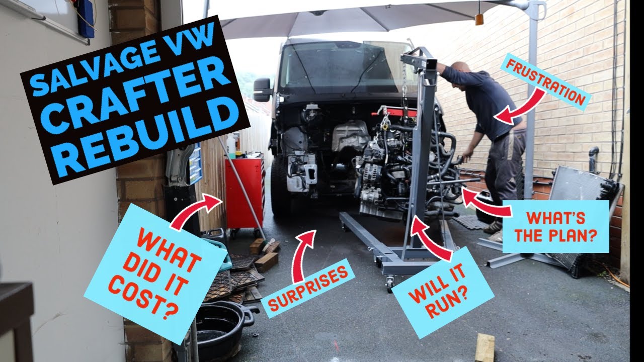 Salvage Crafter Camper Finally Whole Again