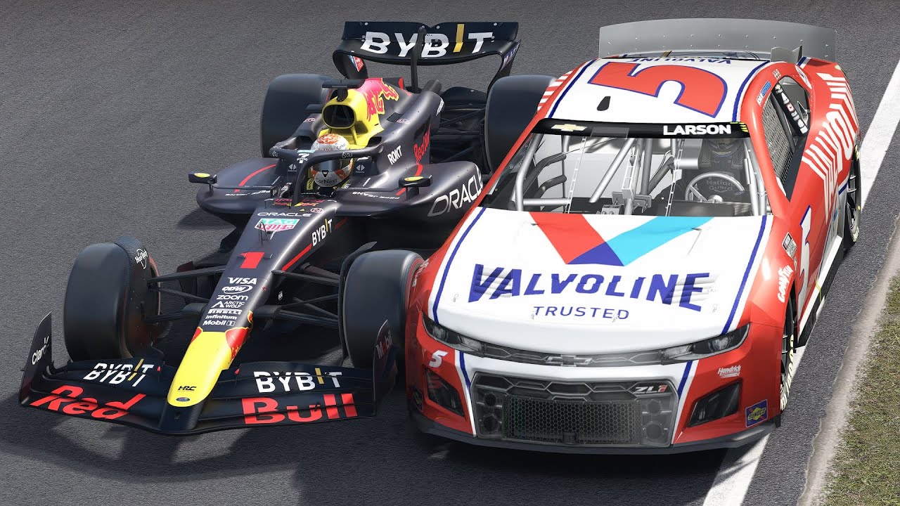 Max Verstappen vs Kyle Larson | F1 vs NASCAR | Zandvoort - 2024 Season