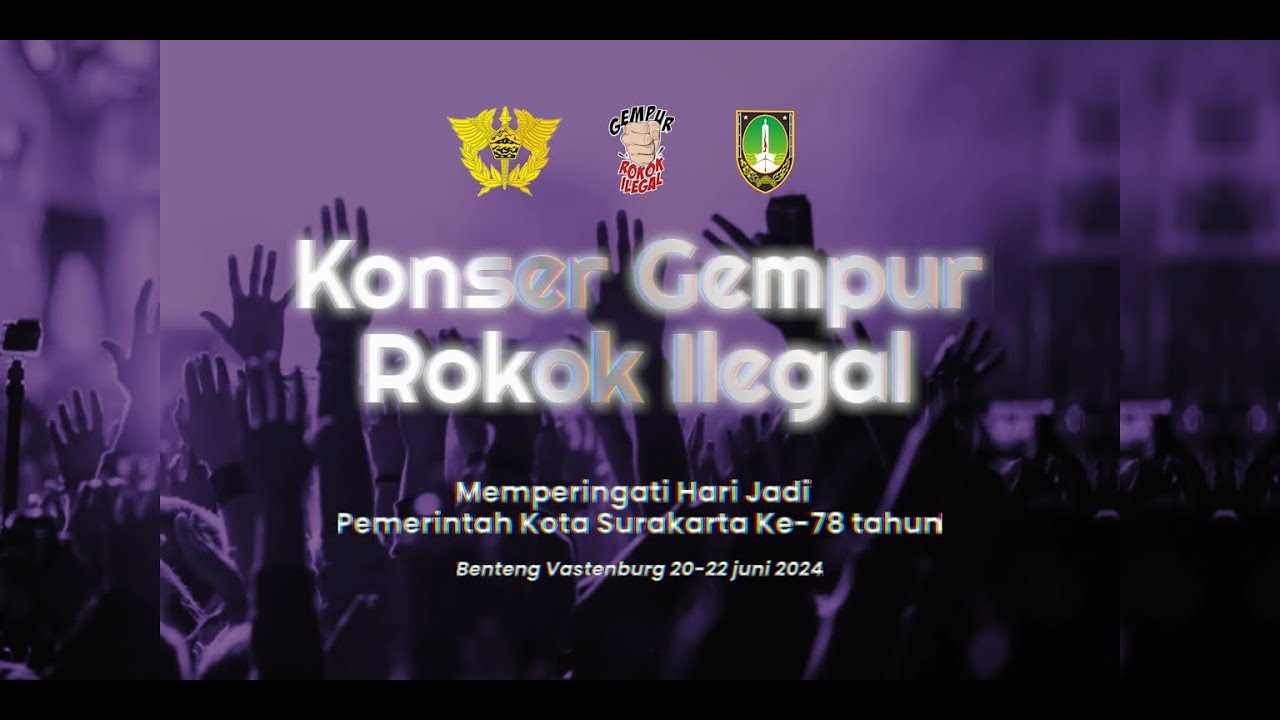 (FULL) Konser Musik Gempur Rokok Ilegal Solo Bersama Niken Salindry & Aftershine