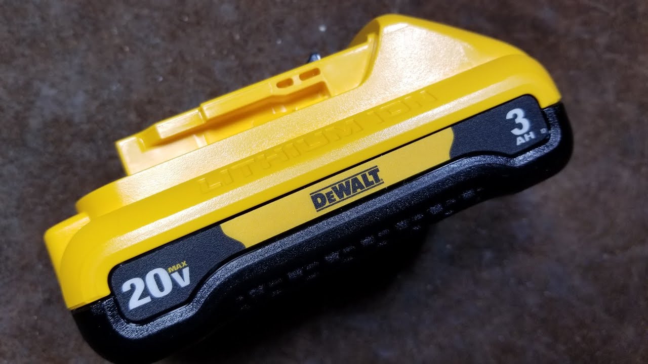 Обзор компактного аккумулятора нового поколения DeWalt 20 В Max Li-Ion 3 А·ч высокой емкости