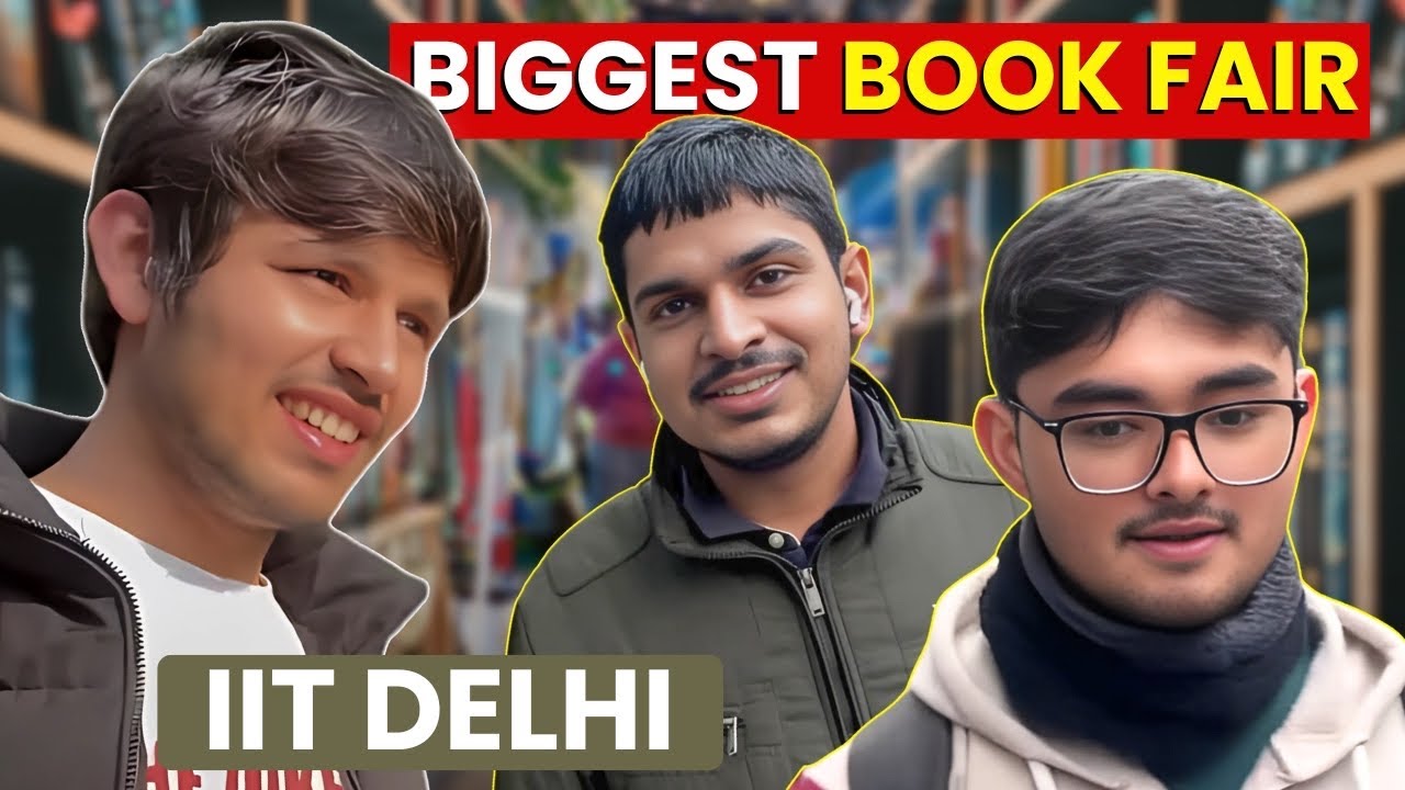 Biggest Book Fair in IIT? 🤯🤯