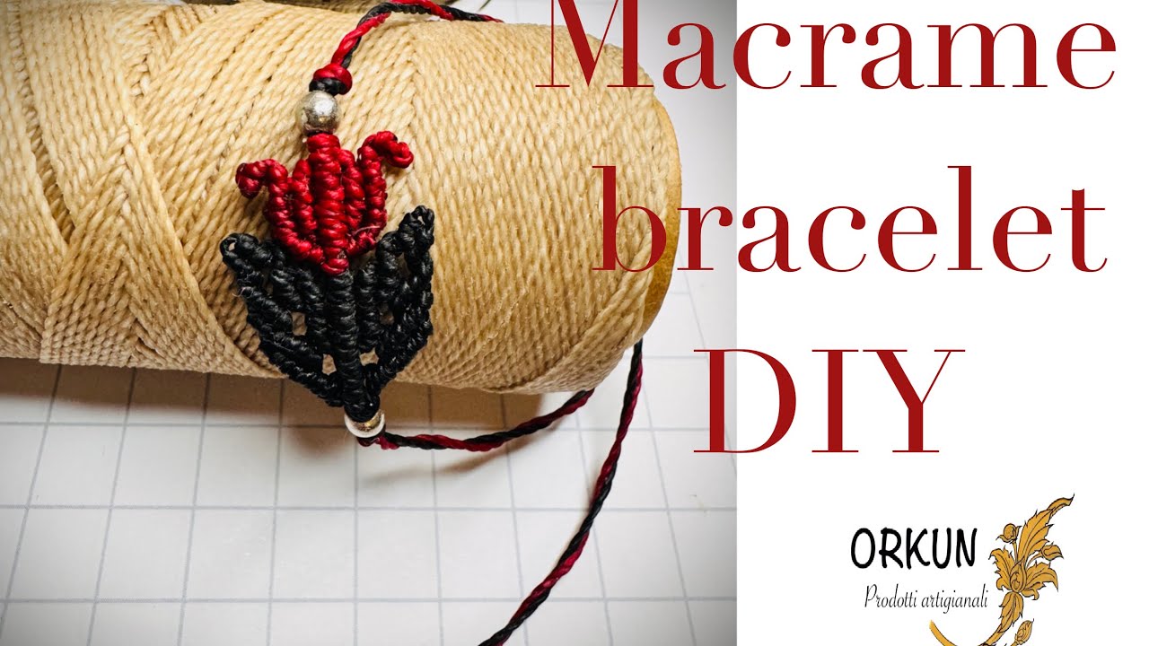 Full video DIY  Flower Macrame Bracelet #diy #tutorial #handmade #bracelet #macramecrafts