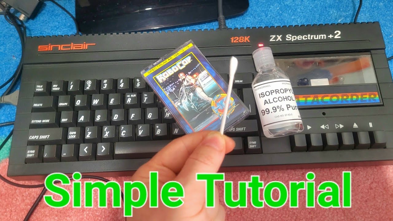 ZX Spectrum +2 Clean Heads & Azimuth