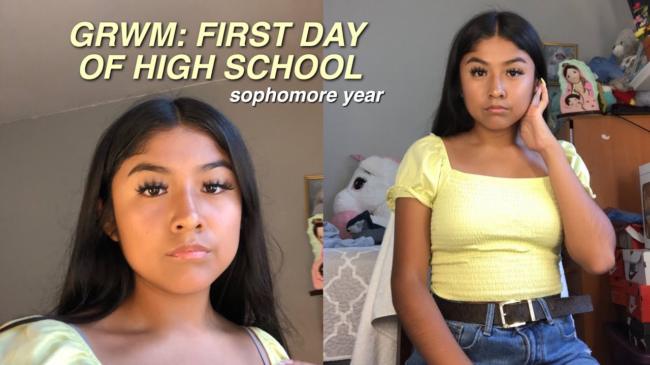 GRWM FIRST DAY OF HIGH SCHOOL 2019 (sophomore year)