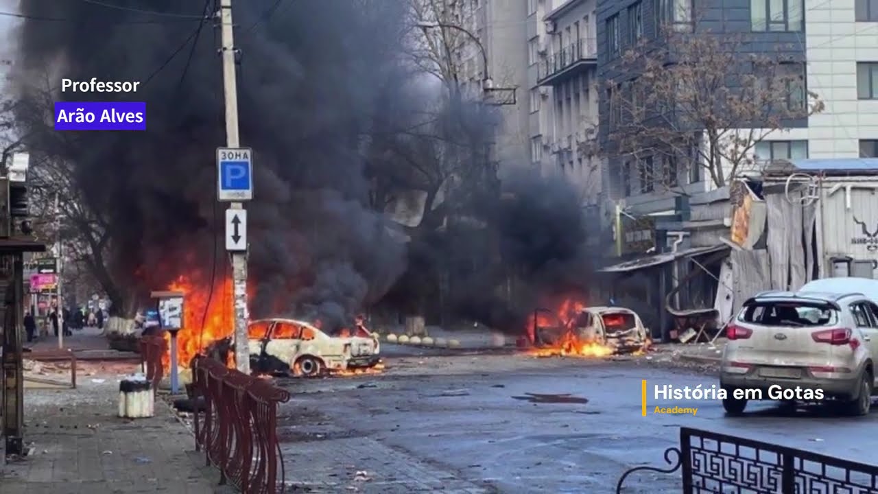 Artilharia russa atinge Kherson ao MEIO-DIA