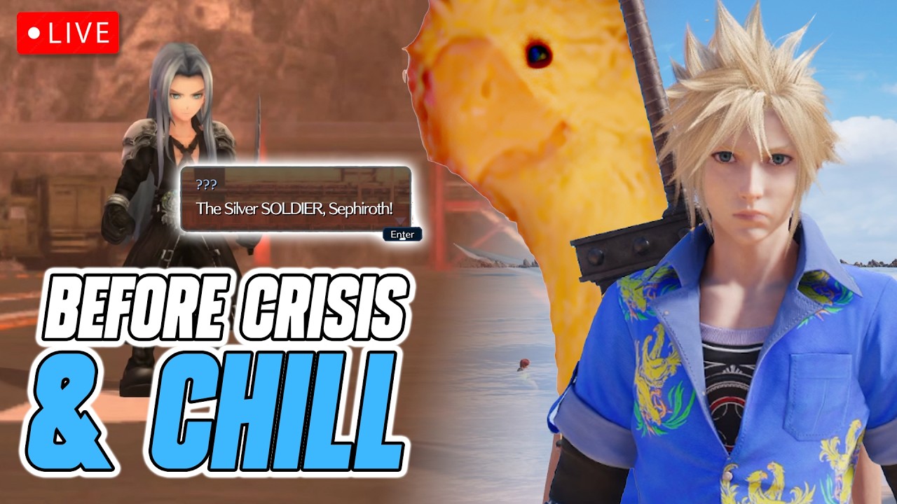 FINALLY Before Crisis & FF7 Rebirth Summer Funday Stream! 🔴 LIVE | Sundays w/ SubTXT