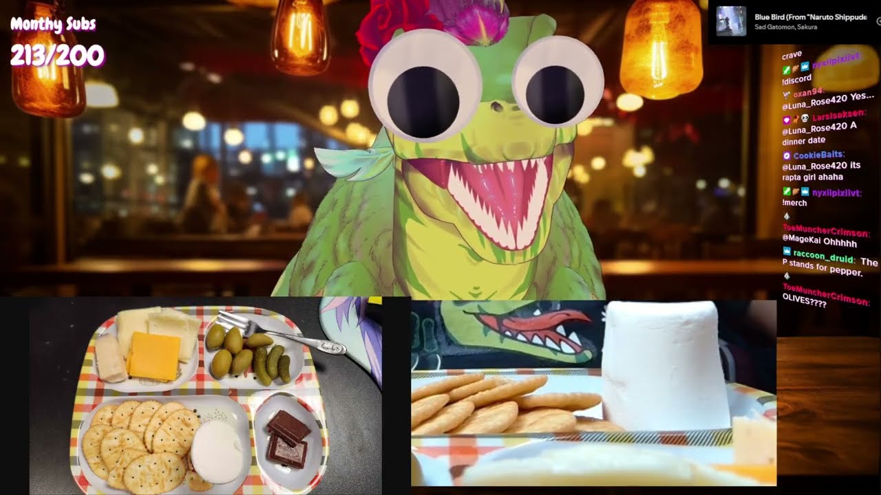 Dinner Date with Raptor Woman