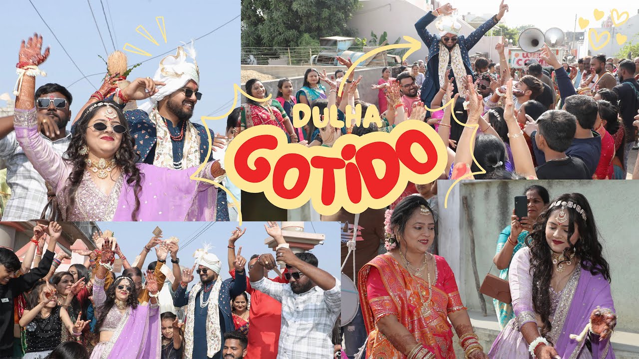 GUJARATI TREDITIONAL GOTIDO VIDHI | Gujarati Wedding | Shyam + Shruti | ગુજરાતી ગોતીડો
