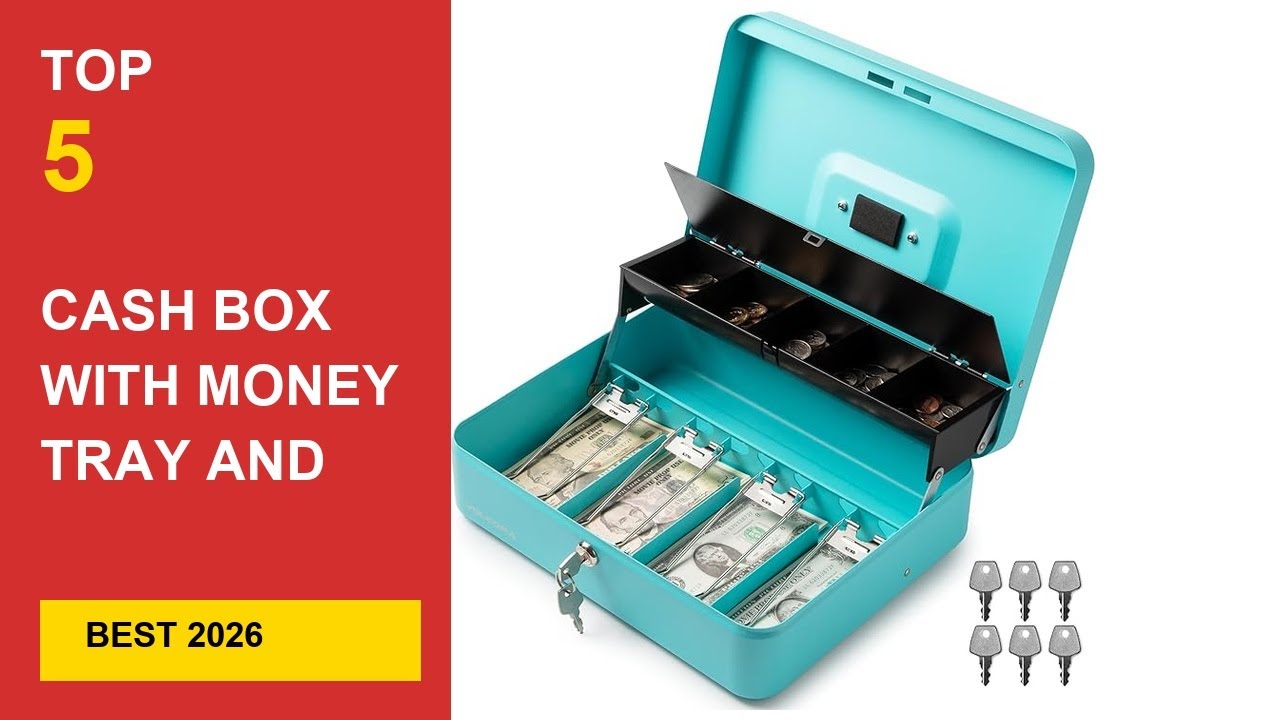 Best Cash Box With Money Tray And Key in 2026 - Expert Reviews in 2026