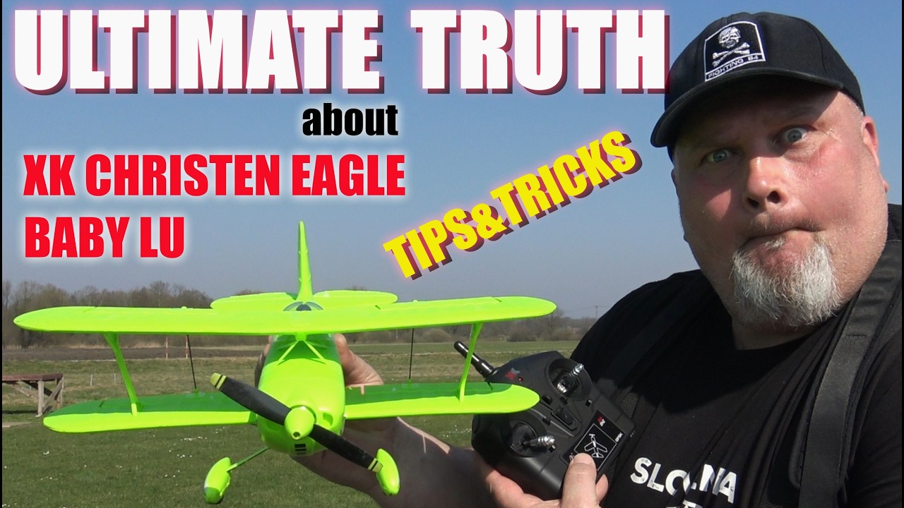 CHRISTEN EAGLE II BABY LU biplane green XK models 3D/6G gyro 400mm RTF 2S the TRUTH & TIPS & TRICKS