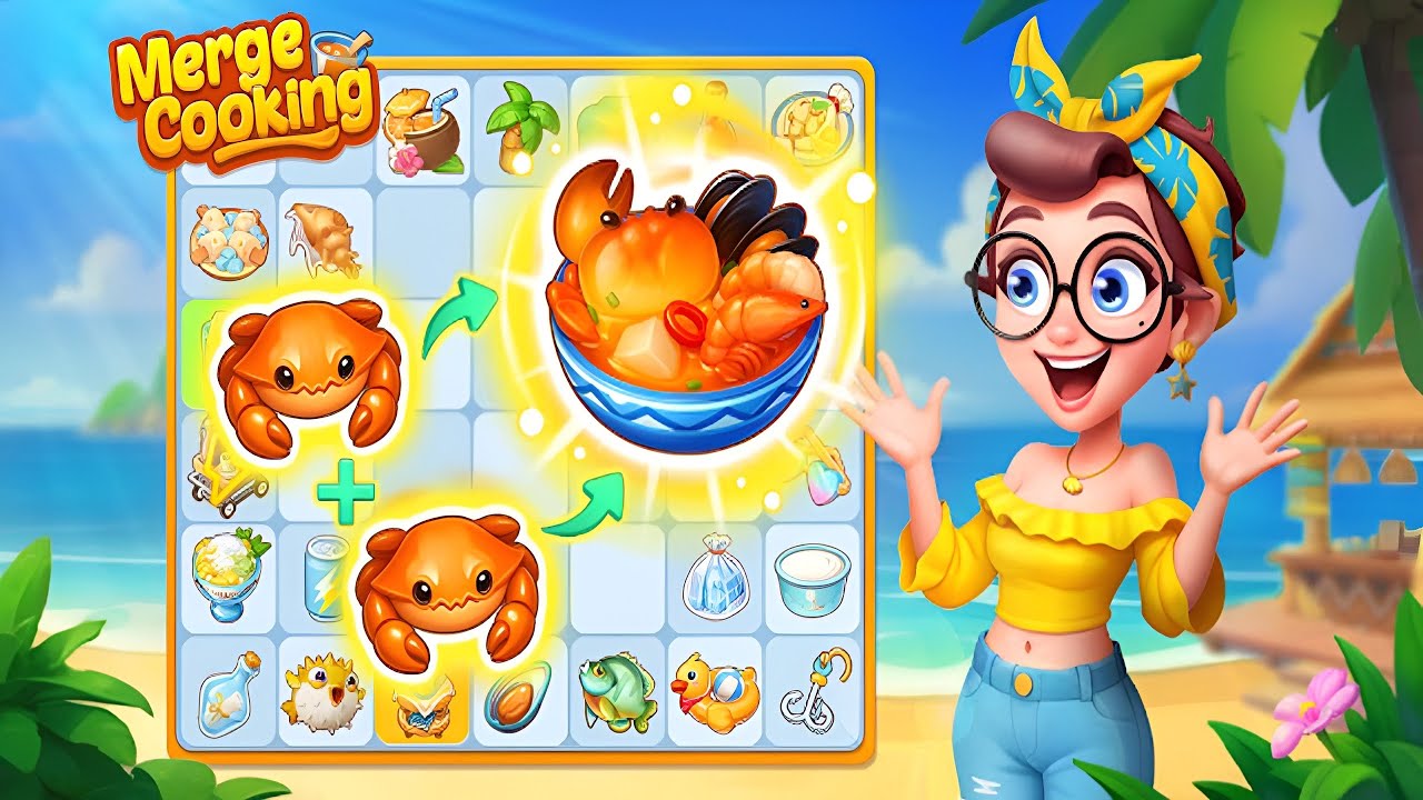 Merge Cooking&reg; (by Happibits) IOS Gameplay Video (HD)