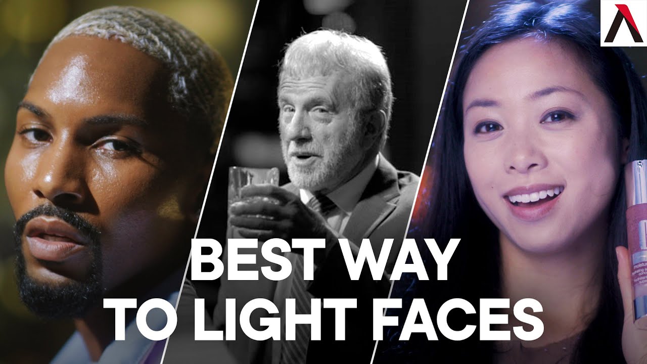 How to Light Faces | 3 Cinematic Lighting Setups