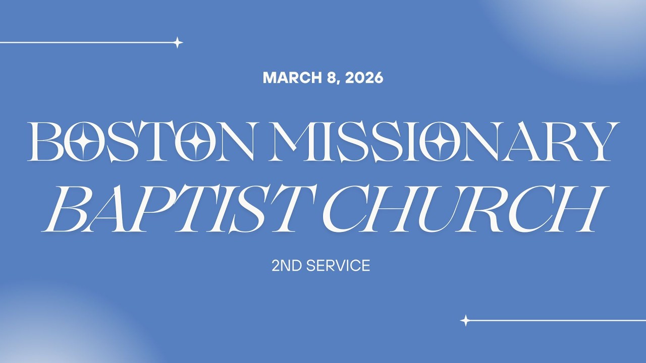 Second Service - March 8, 2026
