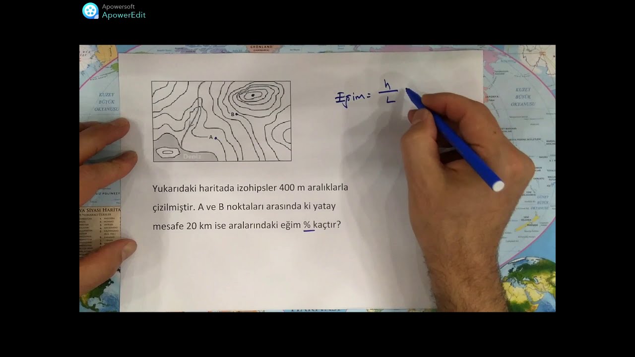 12-Eğim Hesaplamaları Kolay Zor Soru Çözümü