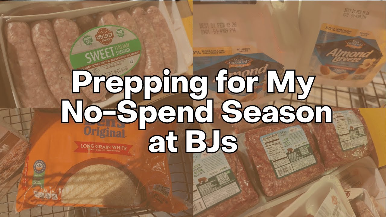 Prepping for My No-Spend Winter at BJ’s | 90-Day No-Spend Challenge