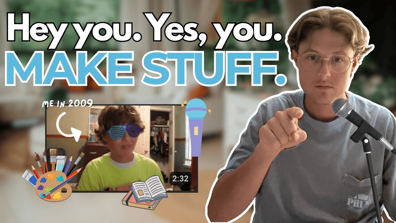 Why (and How) to Stop SCROLLING and Start MAKING Stuff