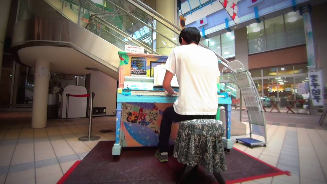 Chopin Ballade no.1 played by.NiKan (Street piano ver.)