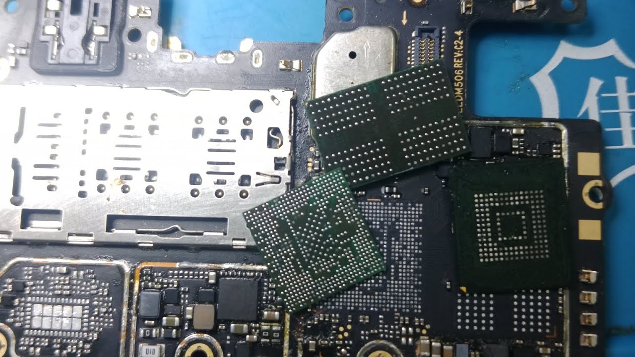 Redmi 10A  mobile dead prb   soluation cpu ram emmc change done 