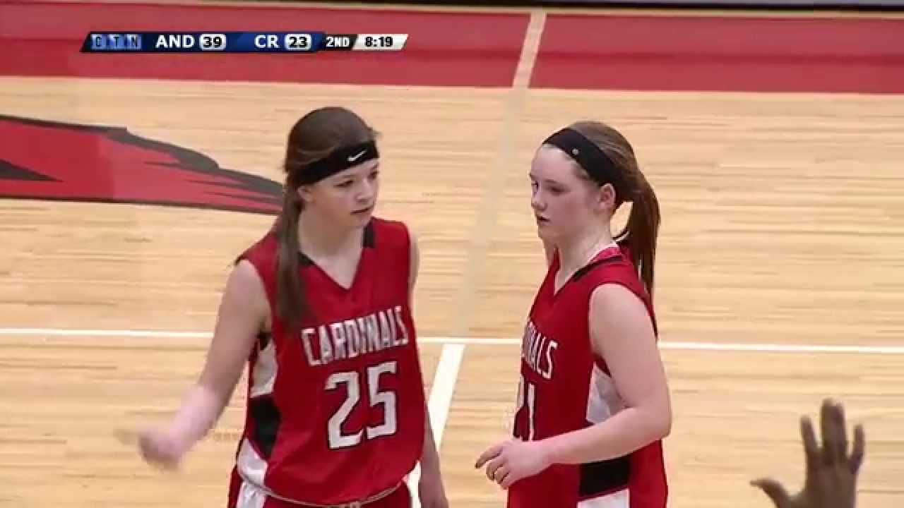 Girls Basketball: Coon Rapids Vs. Andover 01/06/15(Full Game)
