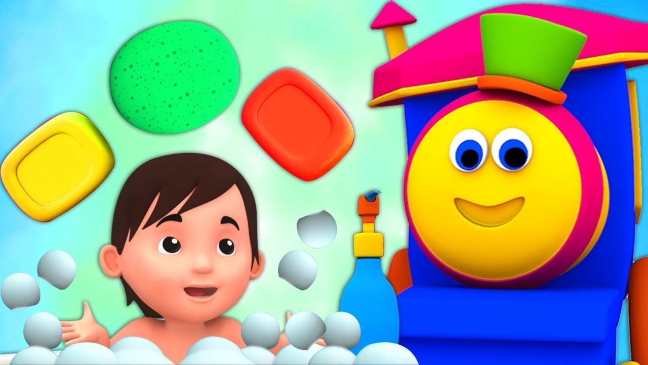 bob den zug | Badelied für Kinder | Bob The Train | Bath Song | Nursery Rhymes For Kids