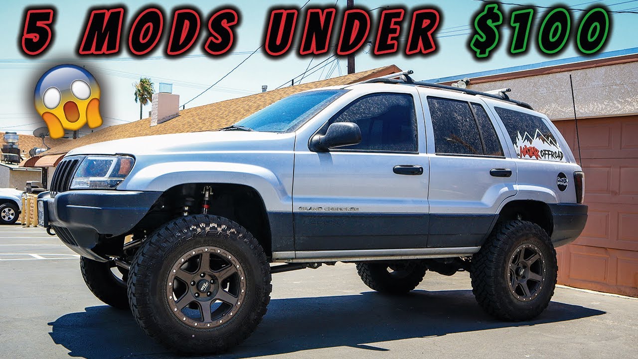 Первые 5 модификаций, которые вам стоит сделать для вашего Jeep WJ Grand Cherokee | Najar Offroad