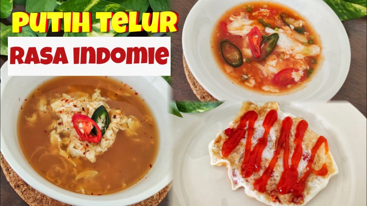 3 OLAHAN PUTIH TELUR UNTUK DIET | DIET ALA TYA ARIESTYA | DIET TANPA TERSIKSA