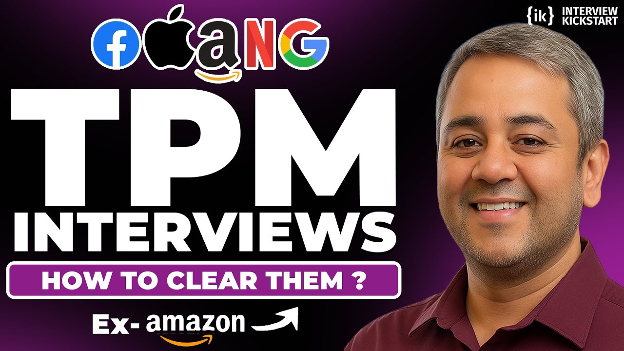 FAANG TPM Interview Masterclass | Clear FAANG TPM Interviews in 2025