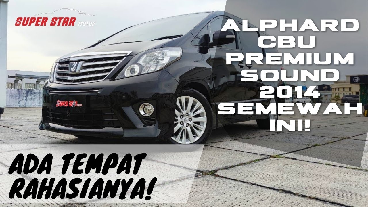 Alphard CBU Premium Sound 2014/2015! Worth it?
