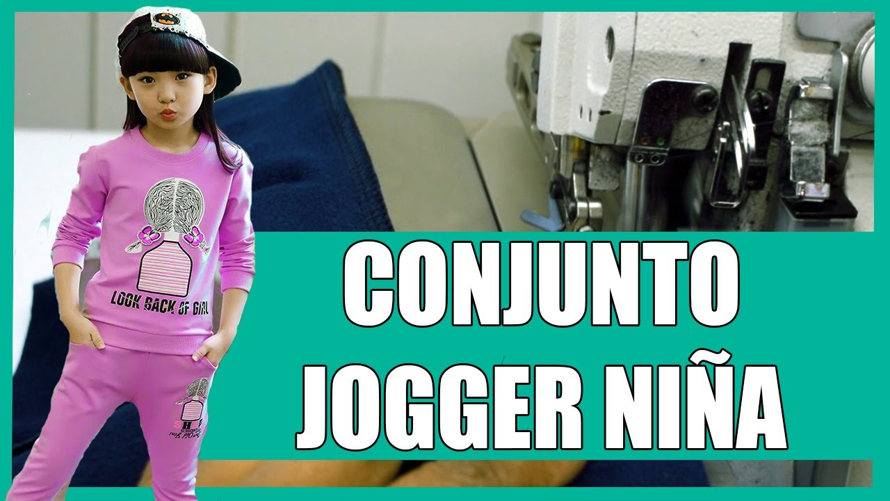 CONJUNTO NIÑA POLERA Y PANTALON JOGGER FACIL/Tips De Confección