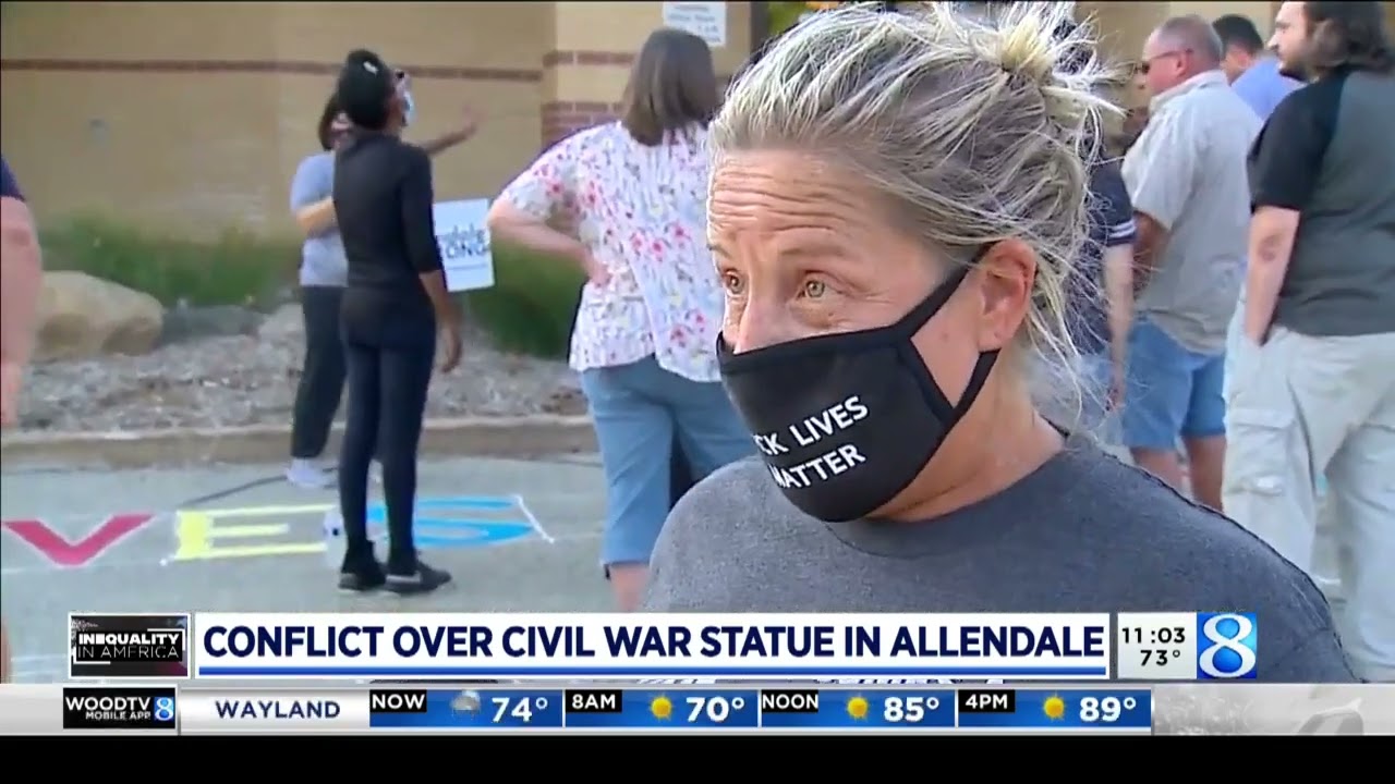 Conflict over Civil War statue in Allendale