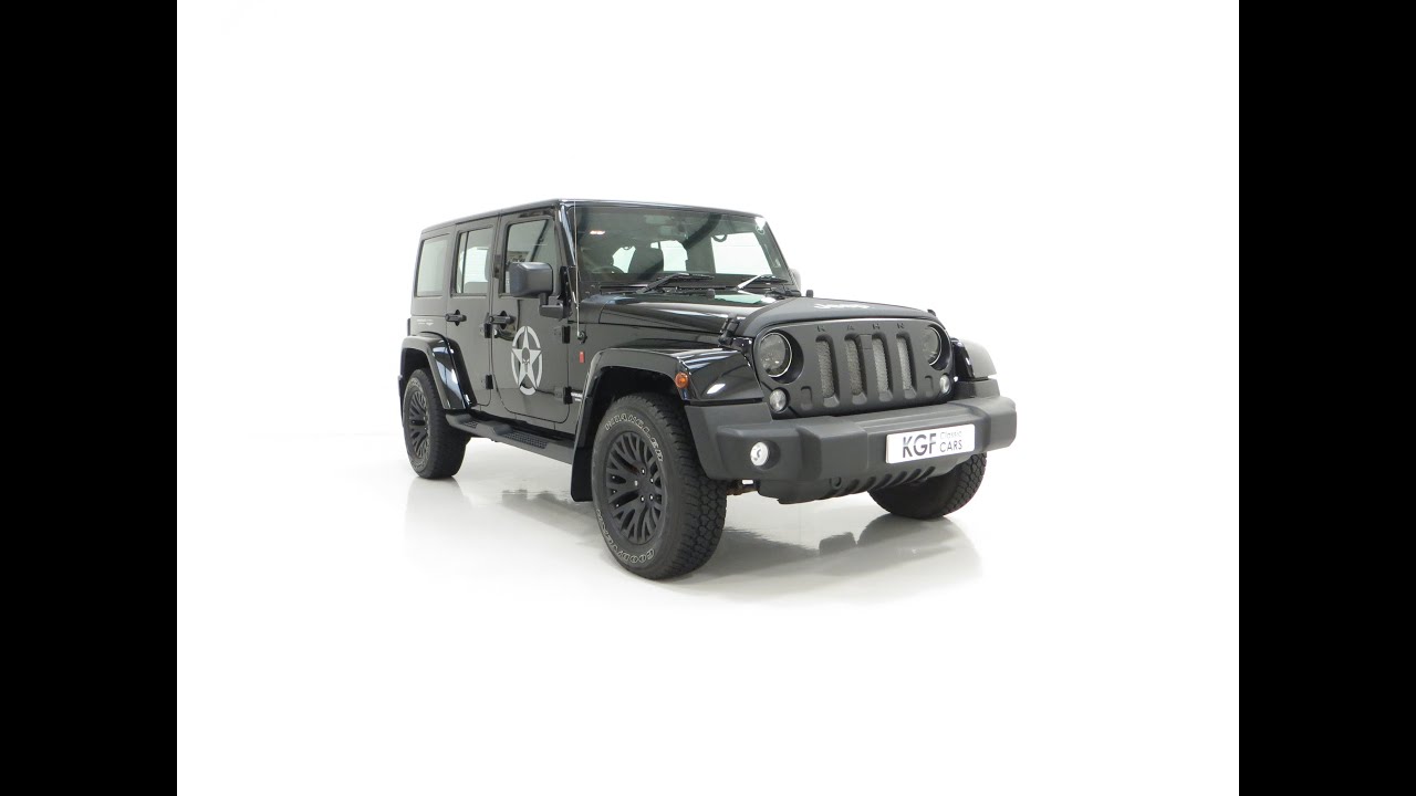 A Chelsea Truck Company Kahn Design Jeep Wrangler Sahara with 11,118 Miles - SOLD!
