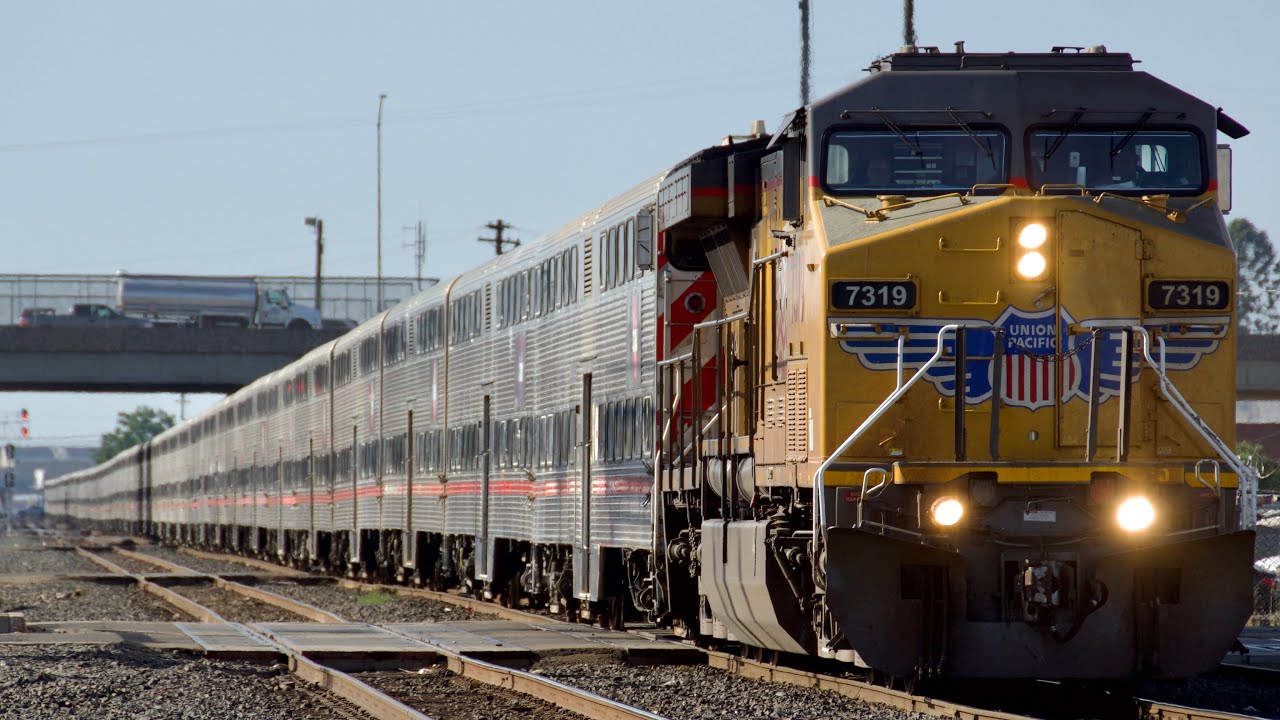 Gallery Cars Headed for Export! - Chasing a Caltrain Funeral Train to Stockton (6/10/25) 