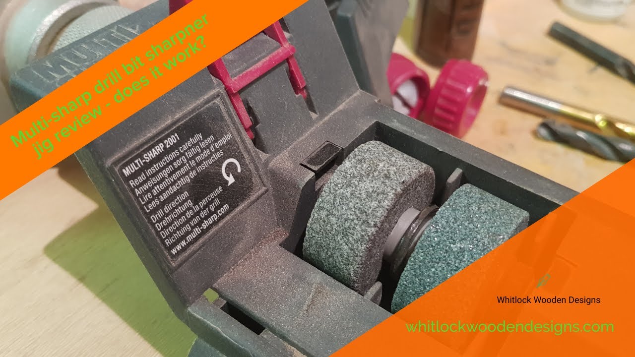 Multi sharp drill bit sharpner jig review, does it work?