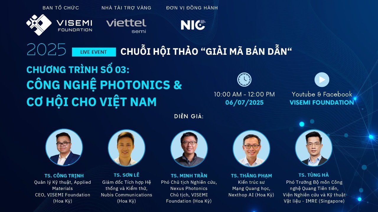 C&ocirc;ng Nghệ Photonics & Cơ Hội Cho Việt Nam