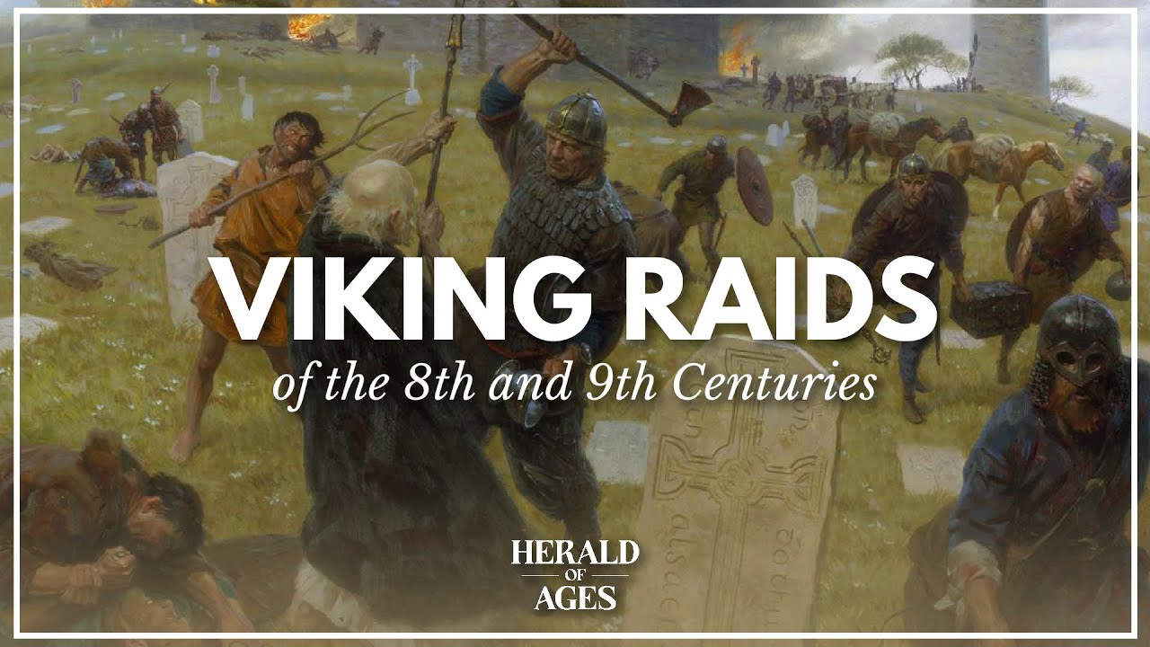 The Viking Raids of the 8th and 9th Centuries || Medieval History