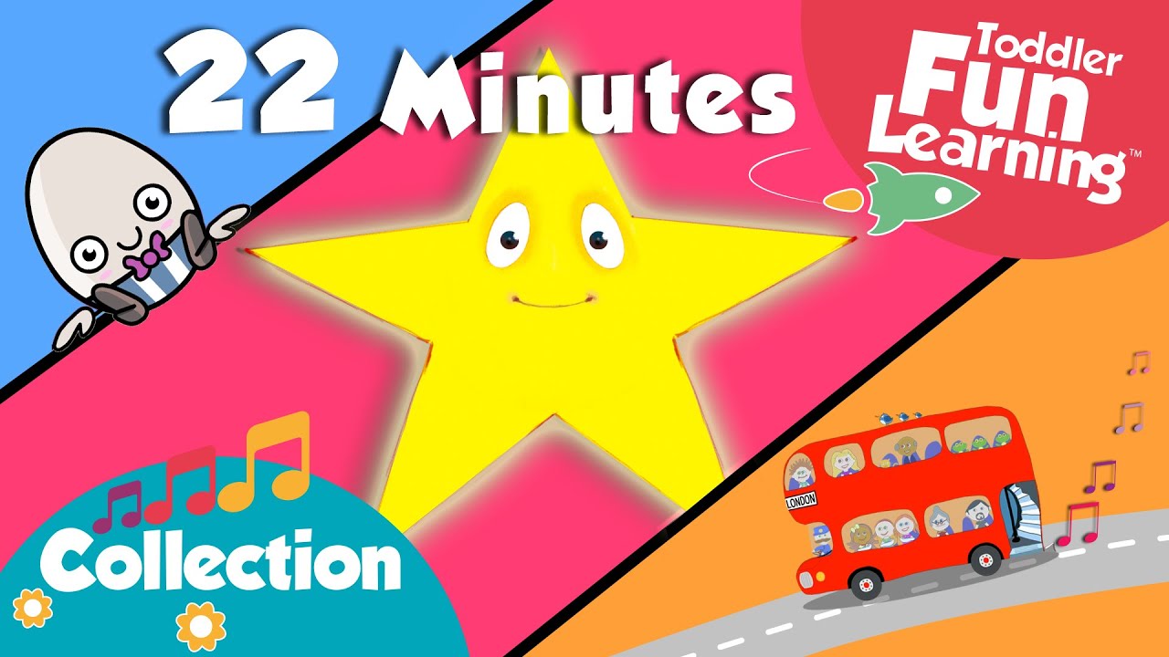 Nursery Rhymes Collection for Toddlers | Toddler Fun Learning